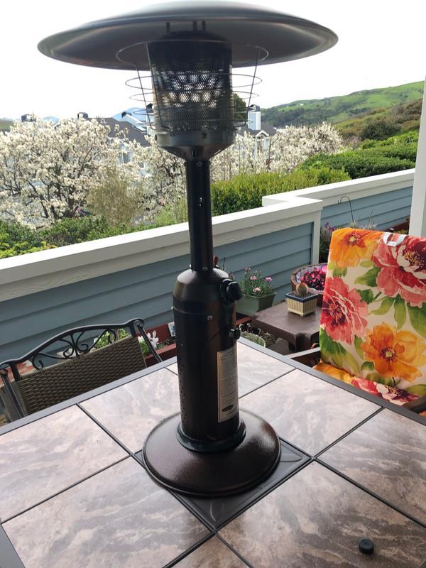 My new table top heater