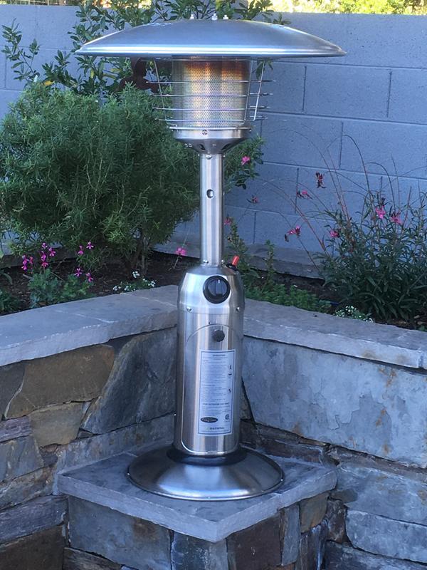 My new patio heater