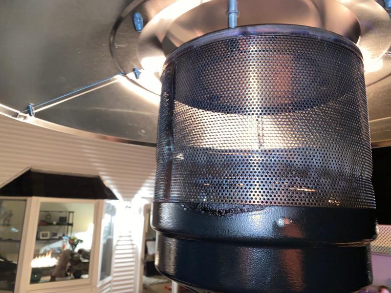 warped heater and melted paint finish