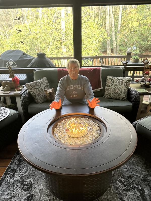 Warm hands on a cold day!