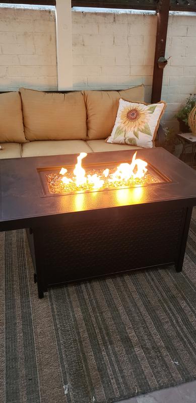 Weyland Fire Pit Lit