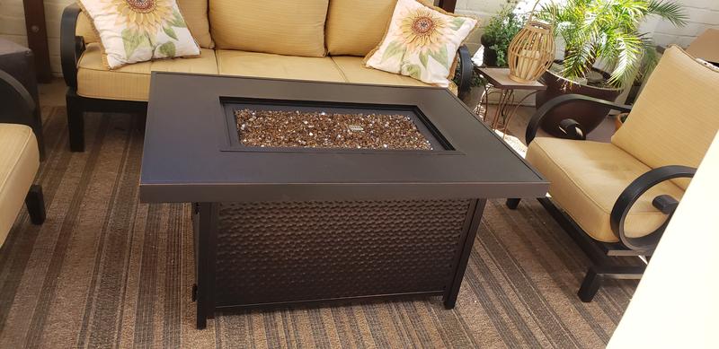 Weyland Fire Pit during the day