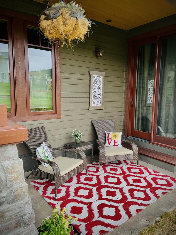 Mothers day Master Bed patio Set up