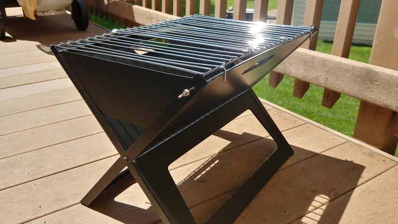 Reviews for Fire Sense HotSpot Notebook Portable Charcoal