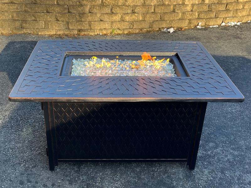 Hard to see in daylight, but it has a nice flame