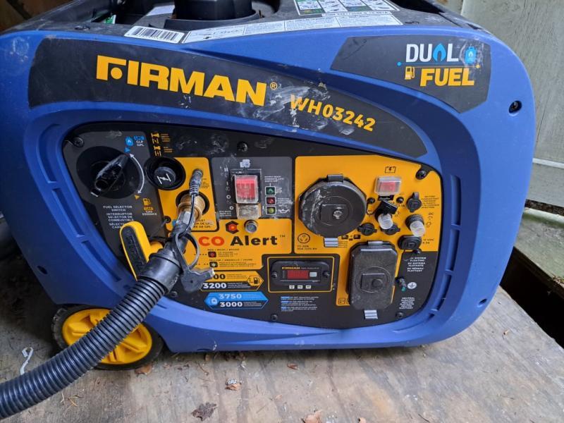 FIRMAN WH03242 customer setup photo