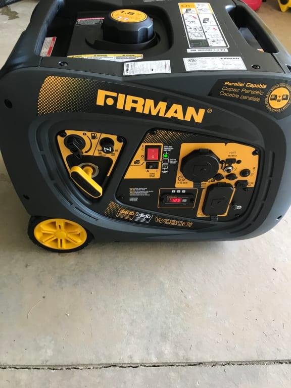 Firman Power Equipment 3,200/2,900 Watts Recoil Start, 50 ST CAN Gas ...