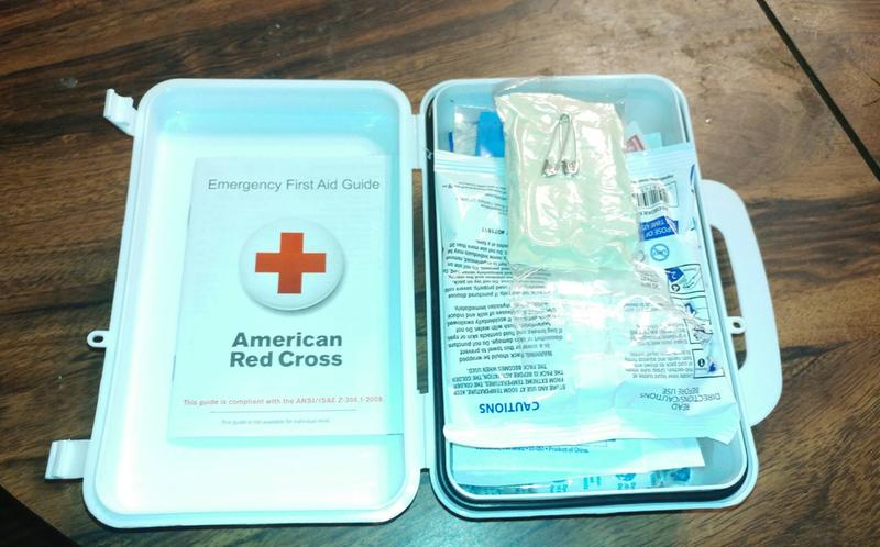 84 Pc First Aid Kit Travel Emergency Medical Case Bandages Pads Wound —  AllTopBargains