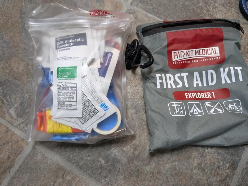 Small Explorer Watertight First Aid Kit 67 Pieces – firstaidonly