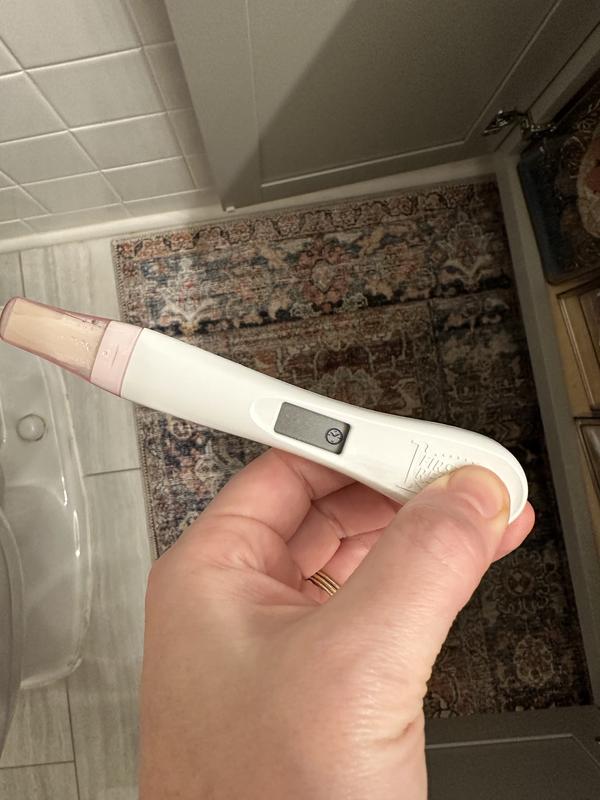 positive pregnancy test first response digital