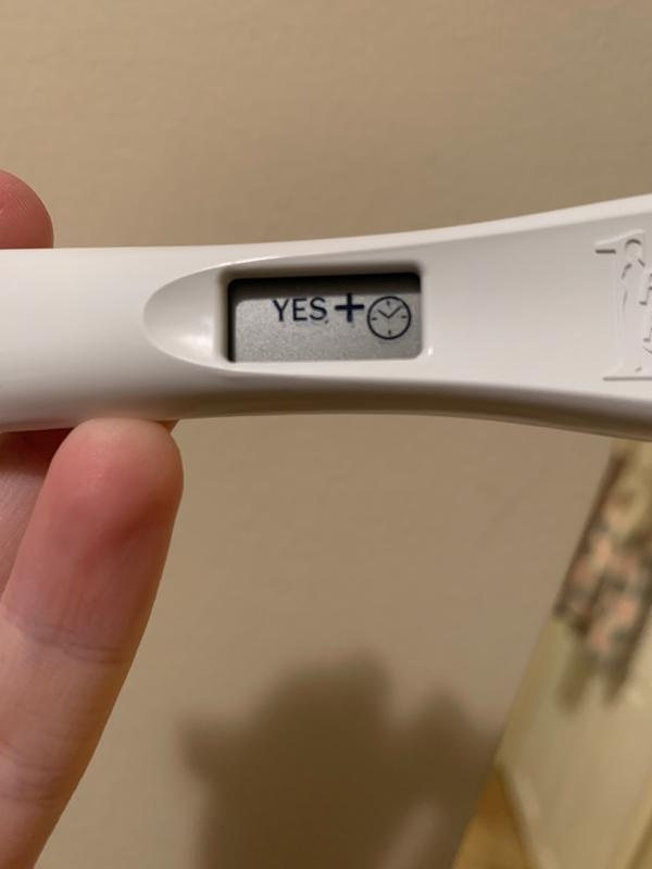 positive pregnancy test first response digital