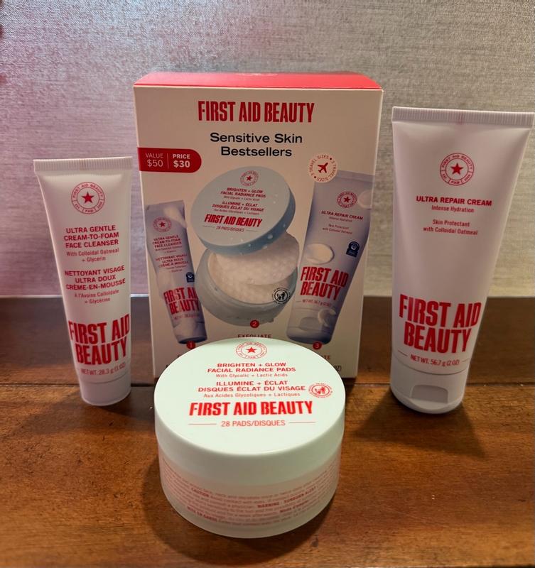 Customer photo for "Sensitive skin - starter kit"