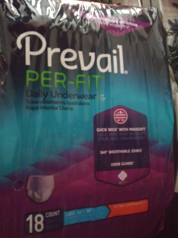 Brand New Prevail Per-Fit Adult Diapers 4 - 14 Packs XL 45 to 58