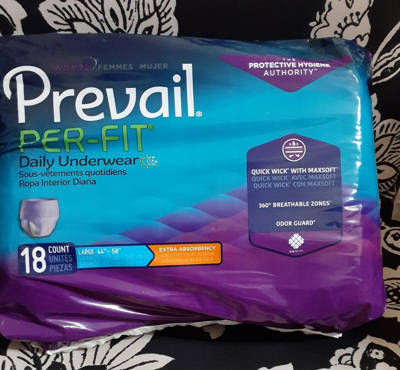  Prevail Per-Fit Extra Absorbency Incontinence Underwear, Large,  18-Count (Pack of 4) : Health & Household