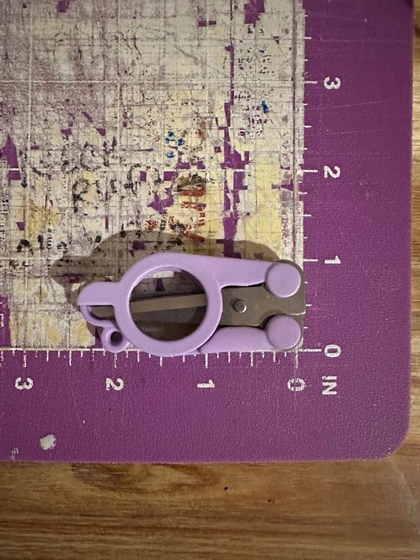 Fiskars Designer Folding Scissors 4 inch Ultra Lilac