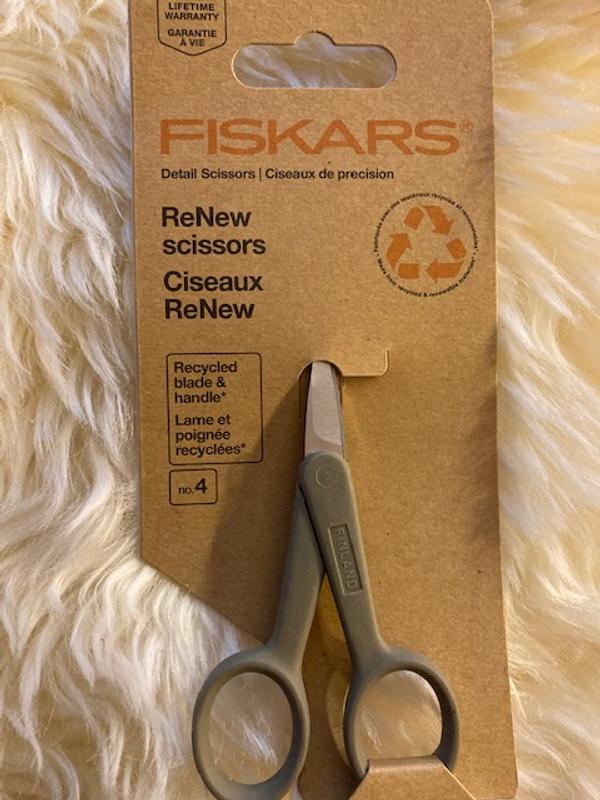 4 Fiskars Fancy Paper Scissors 