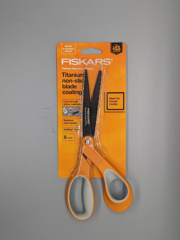 Fiskars Premier Softgrip Titanium Non-Stick Scissors (8)