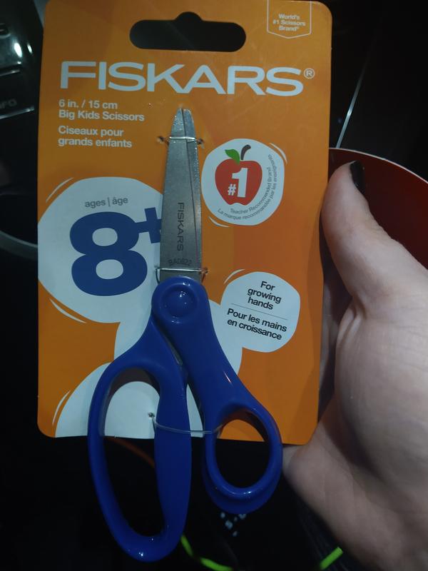 Fiskars 6 Big Kids Scissors Blue