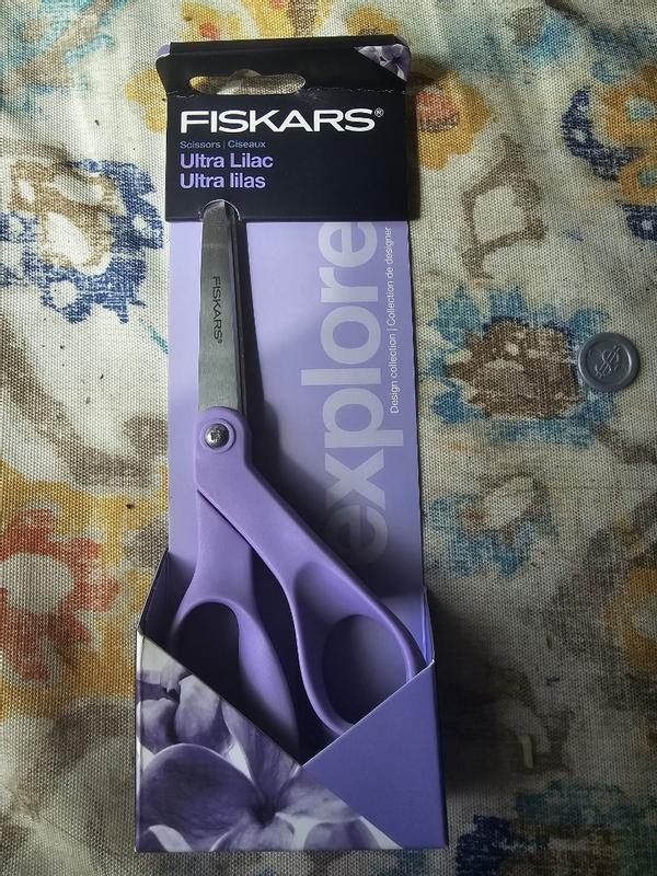 Fiskars Ultra Scissors - Lilac - 8.4 x 3.22 in