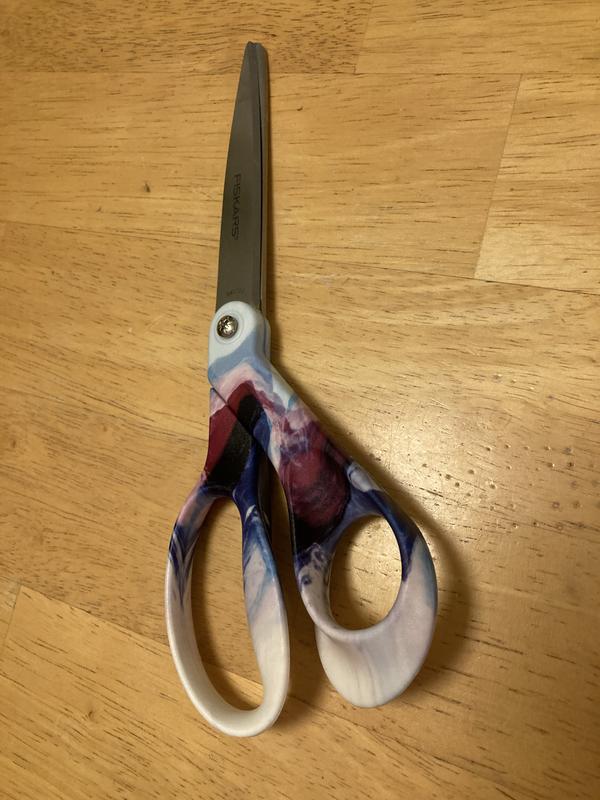 Fiskars Explore Collection Scissors - Mountain Haze 8 Inch Craft Scissors With Ergonomic Grip