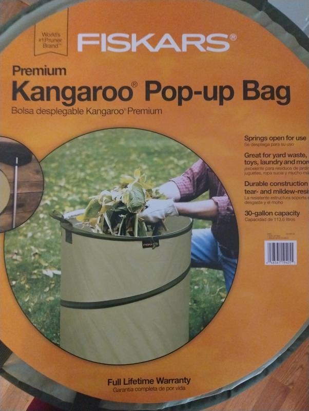 Fiskars Kangaroo Pop Up Bags