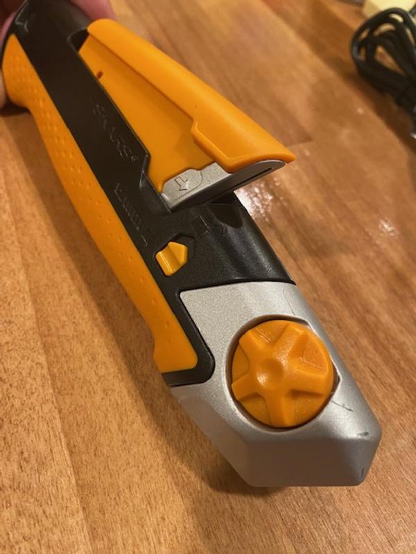 Unique Bargains Retractable Box Cutter Utility Snap Off Lock Razor Sharp  Tool Orange