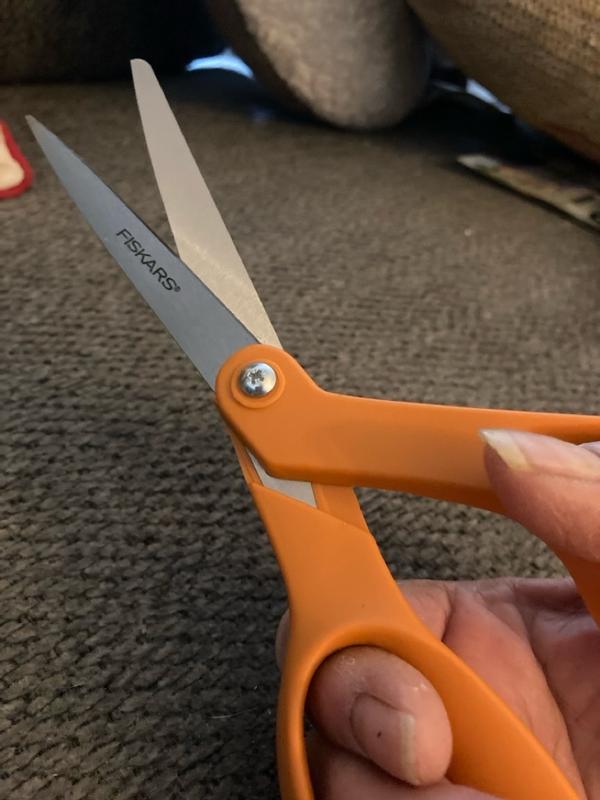 The Original Orange-Handled Scissors™ (8) and Micro-Tip® Scissors (No. 5)  (2-piece Set)