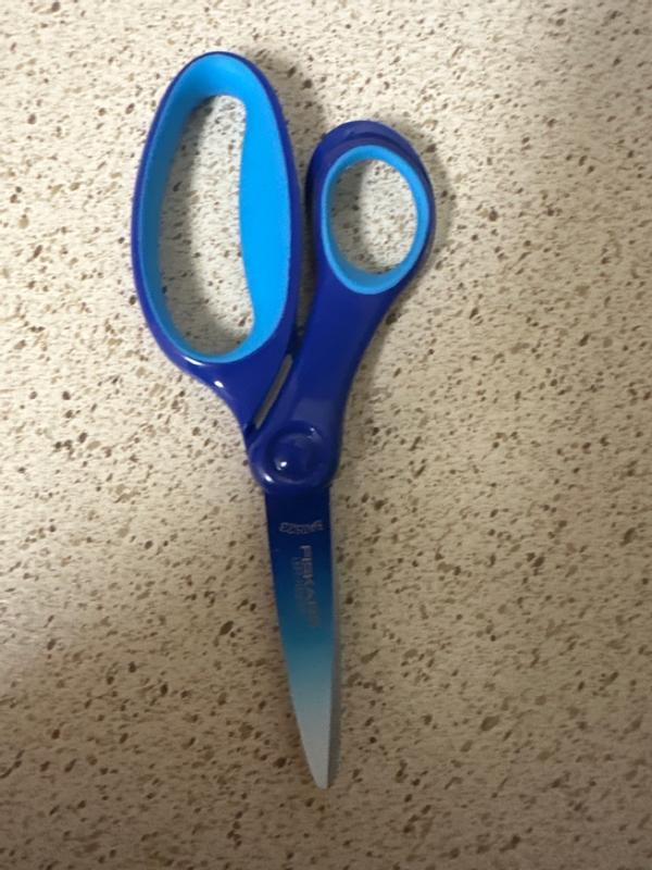 Left-Handed Big Kids Ombre Scissors (6 in.), Blue