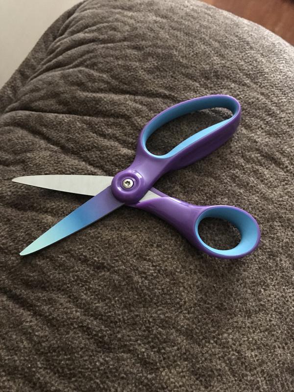 Fiskars 7 in. Student Scissors, Purple