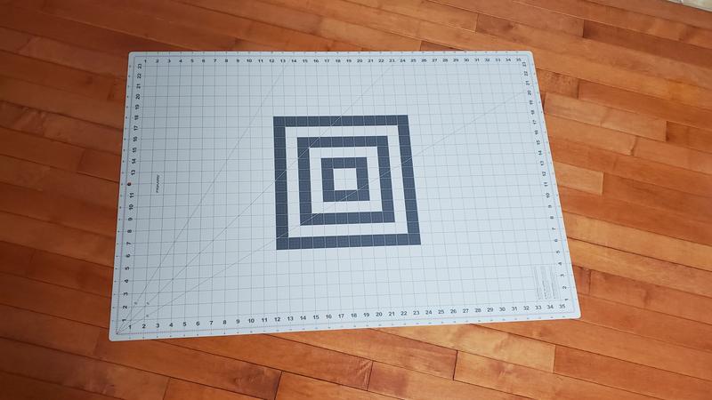 Fiskars 24 X 36 Inch Self-Healing Double-Sided Cutting Mat (Gray/White) For Crafts & Sewing