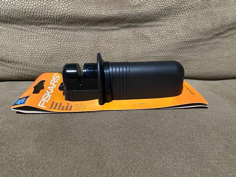 Fiskars Matte Plastic Axe and Knife Sharpener