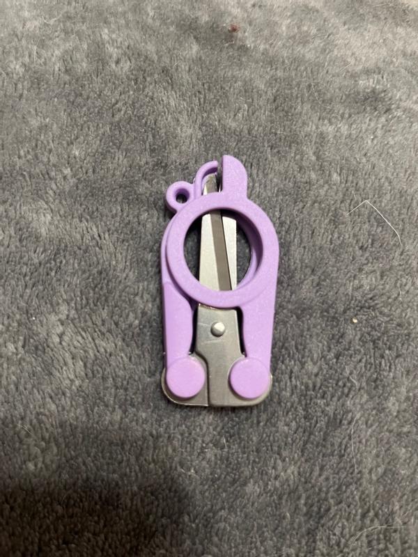 Fiskars 1067374 Ultra Lilac Purple Folding Scissors —