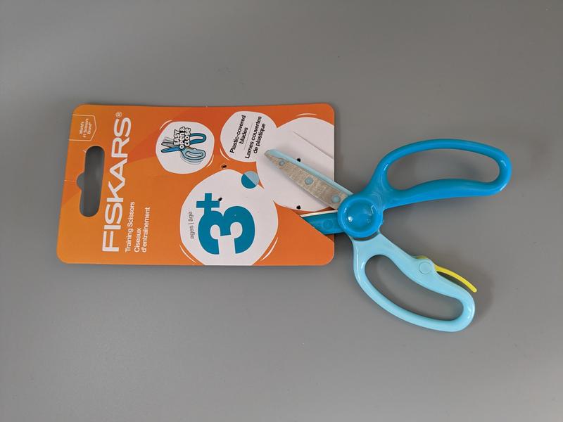 Fiskars Training Scissors for Kids 3+ with Easy Grip (3-Pack) - Toddler  Safety Scissors for School or Crafting - Back to School Supplies -  Turquoise