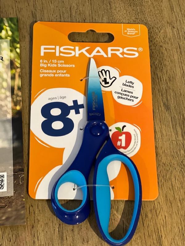 Fiskars Big Kids Scissors, Size: 6 in