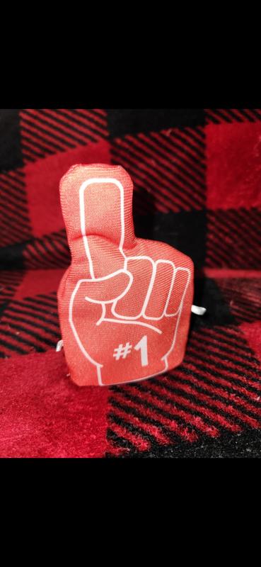 Mini crunchy foam finger