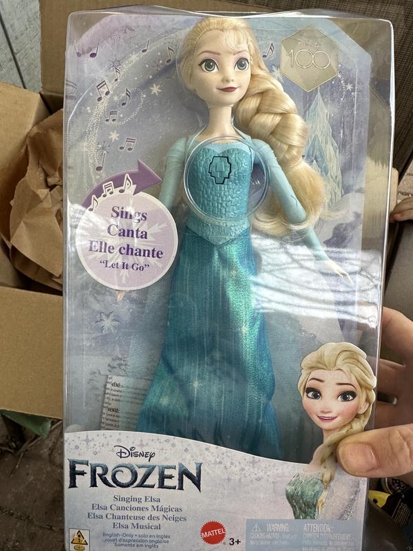 Disney Frozen Singing Elsa Doll Mattel