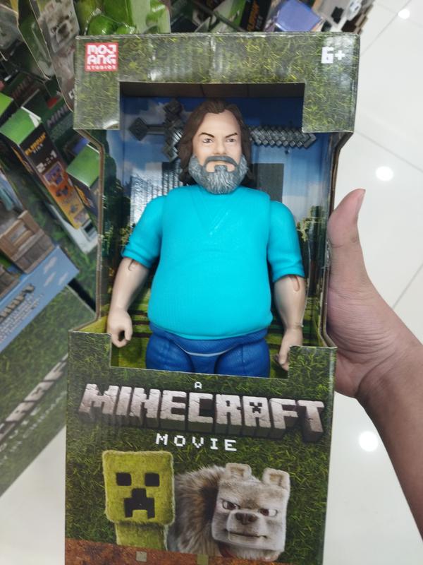 Minecraft Steve (A Minecraft Movie) 12-in Figure GameStop