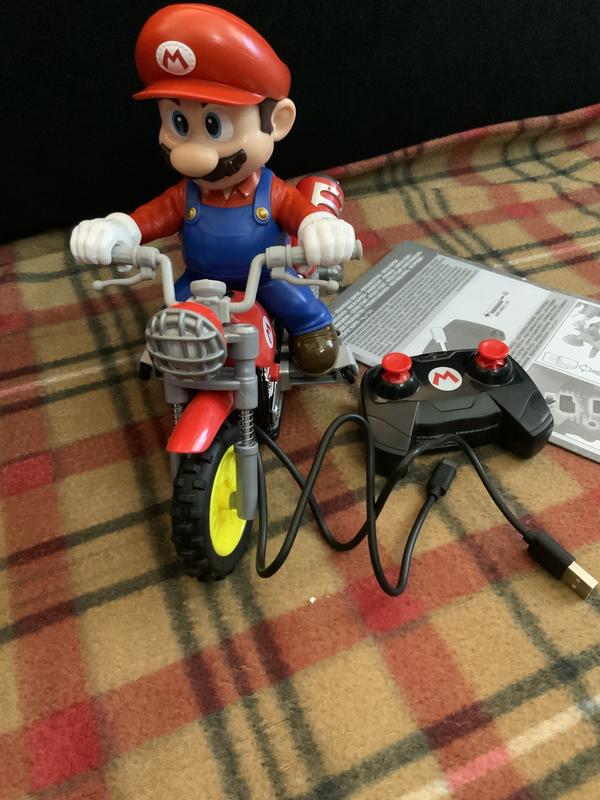 Toy outside of packaging with instructions