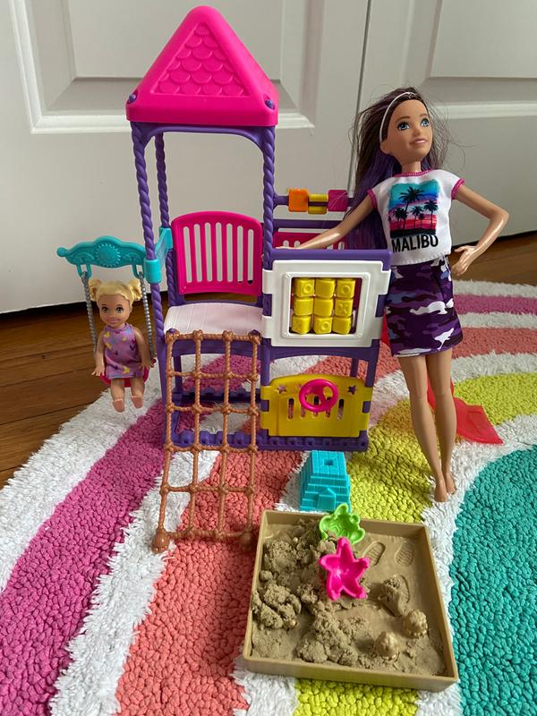 Barbie Skipper Babysitters Inc Climb N Explore Playground Mattel