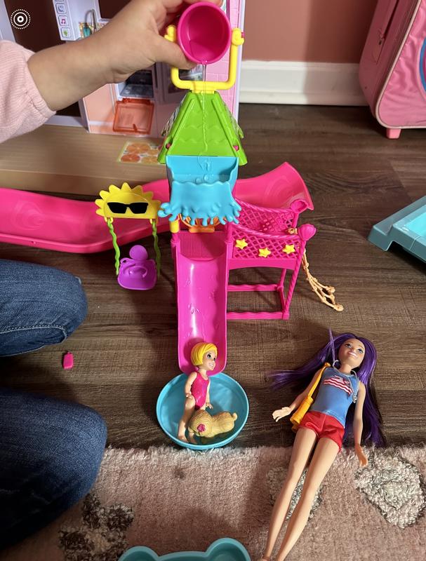 Barbie Toys, Skipper Doll and Waterpark Playset