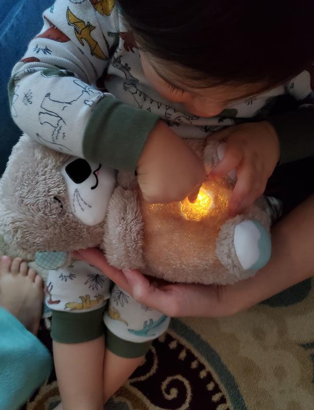My son loves pressing the button.
