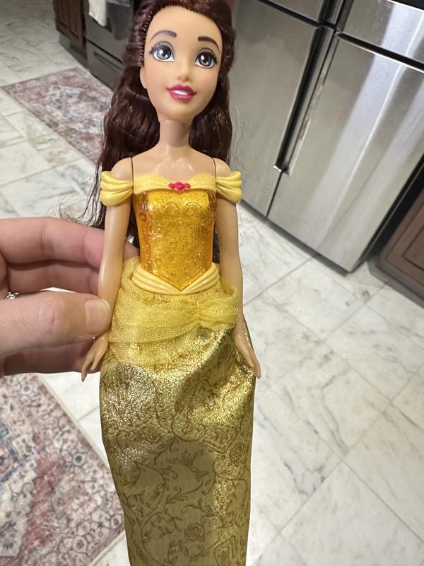 BARBIE Disney Princess Royal Shimmer Belle Doll - Disney Princess