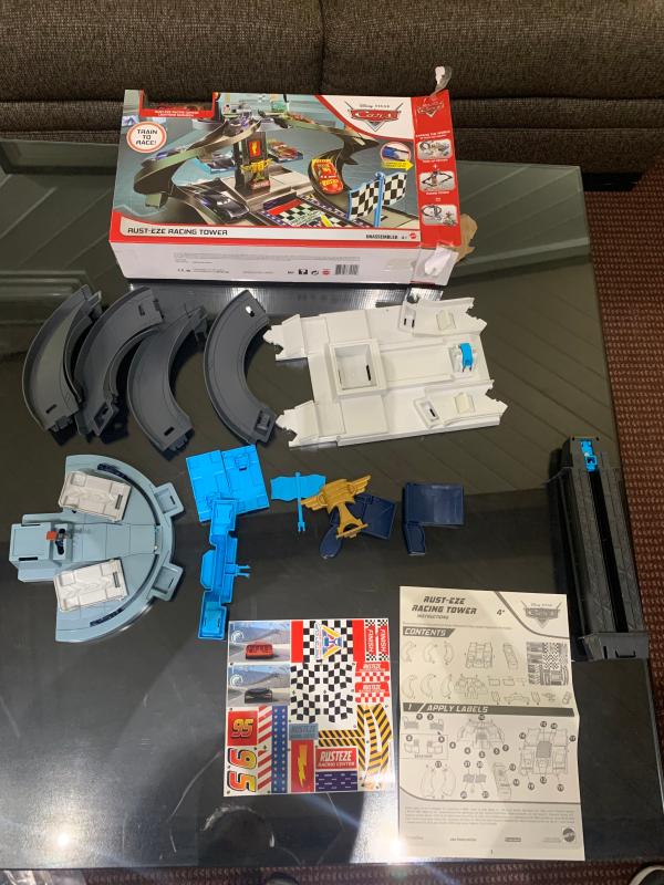 All the parts and instruction manual