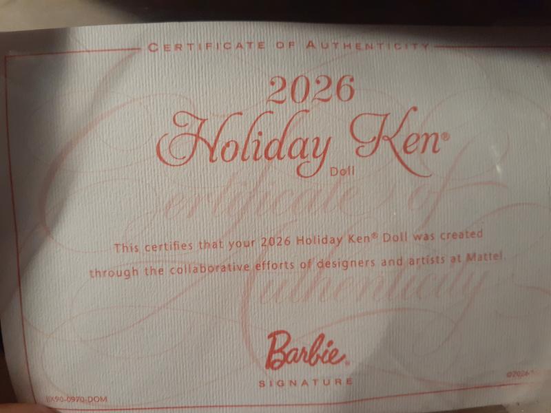 Customer photo for "Very Merry Ken"