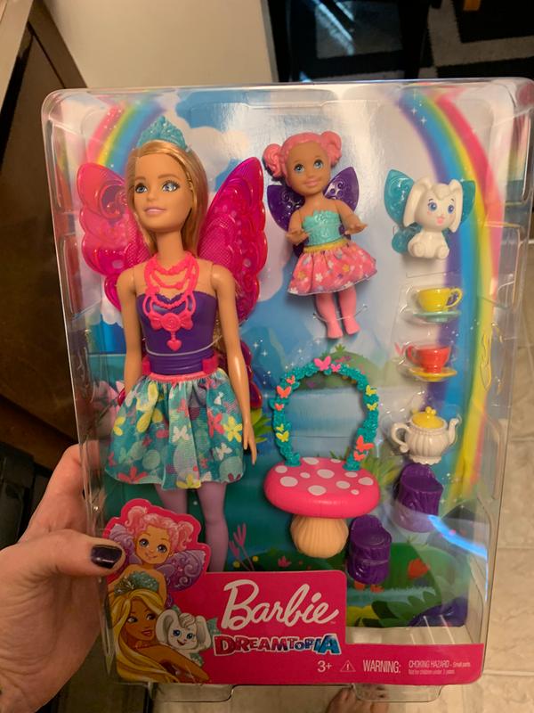 Barbie Dreamtopia Tea Party Playset with Barbie Fairy Doll and Accessories  | Toys R Us Canada