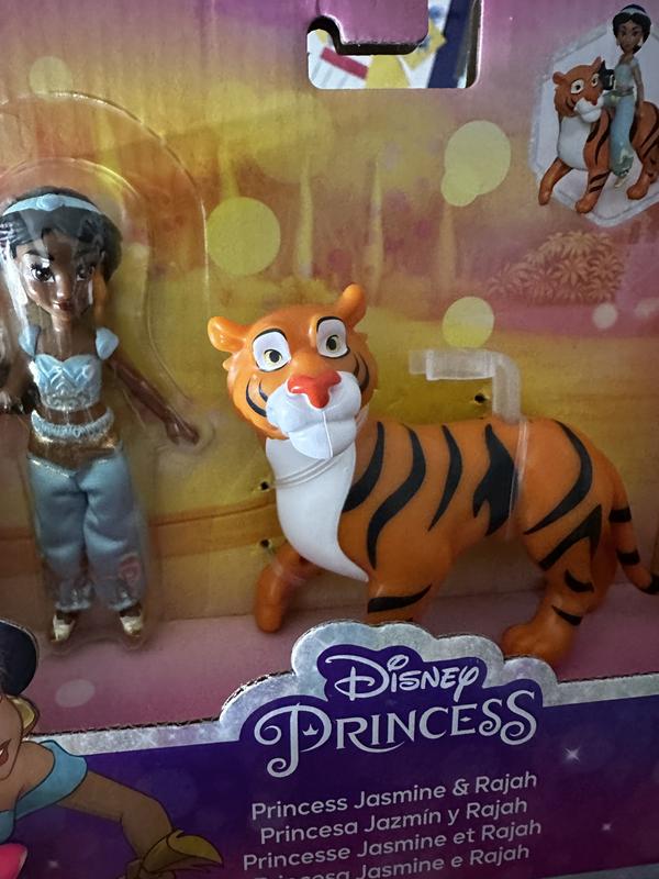 Disney Princesses Disney Coffret avec mini-poupée articulée Jasmine et  figurine de son tigre Rajah, à collectionner, Jouet Enfant, Dès 3 ans,  HLW83 : : Jouets