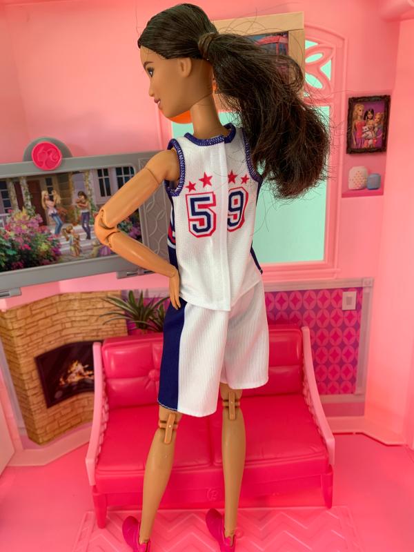 barbie made to move basketball player