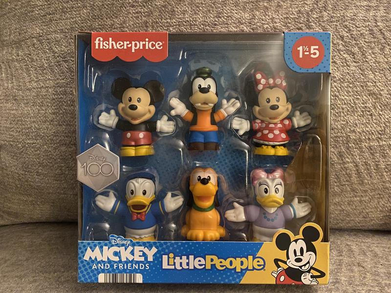 Disney 100 Mickey & Friends Figure Pack by Fisher-Price Little People, 6  Piece Toddler Toys - Yahoo Shopping