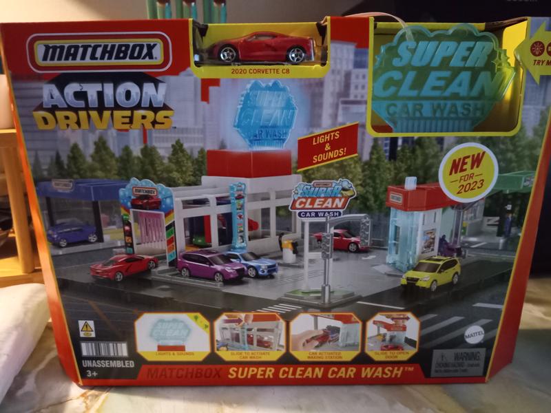 Matchbox Action Drivers Super Clean Car Wash Playset