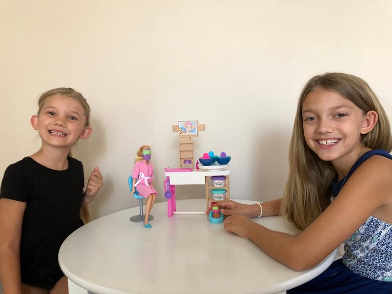 “This is super fun!!!”  Every piece has a spot of its own.